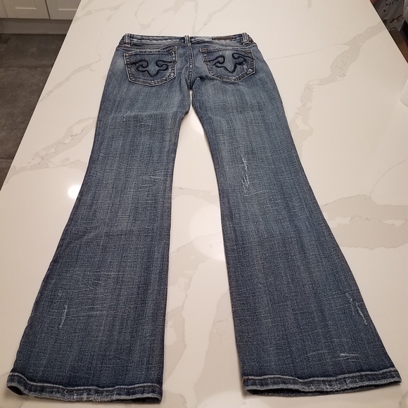 Be Rock by Express Women Bootcut Blue Jeans Size 0S - Picture 2 of 12